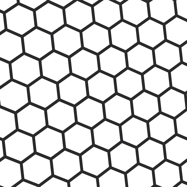 Honeycomb bee vector abstract technology background