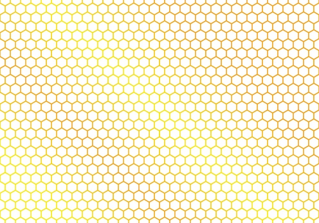 Vector honeycomb hexagonal pattern background