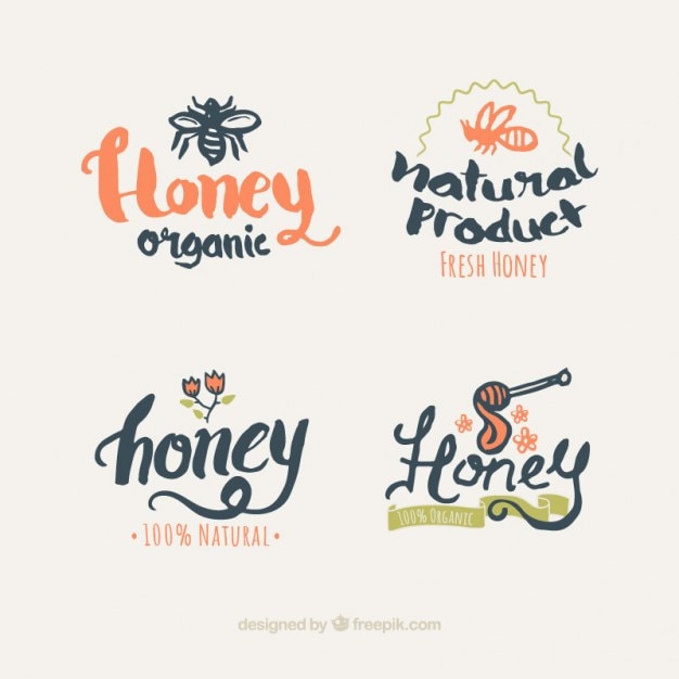 Honing logo ontwerp