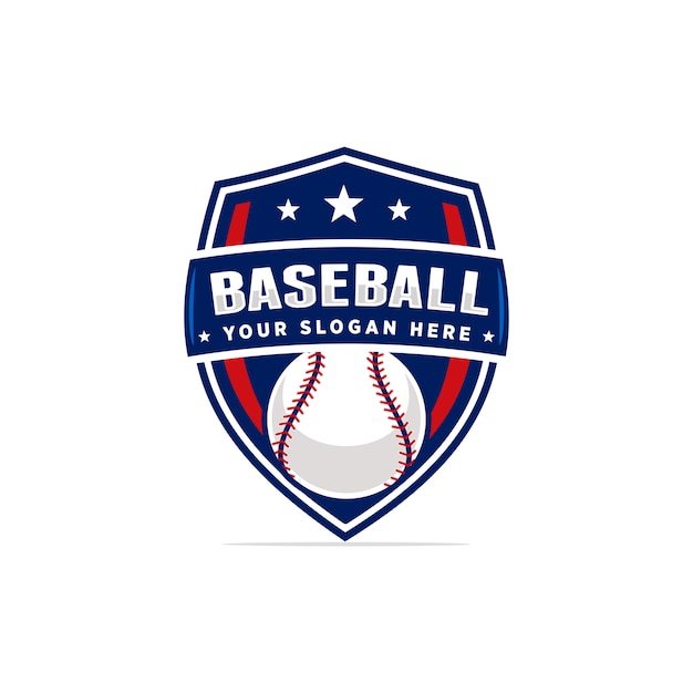 Vector honkbal logo vector