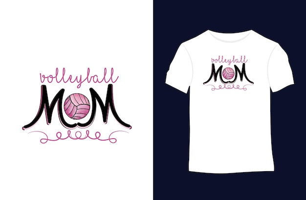 Honkbal moeder typografie tshirt ontwerp