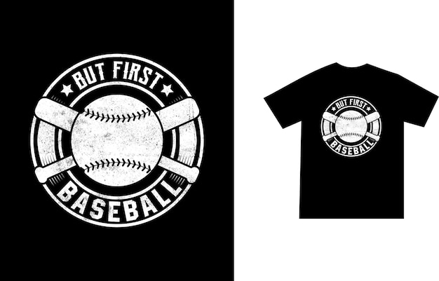 Honkbal tshirt ontwerp of honkbal sport speler tshirts of poster afbeelding