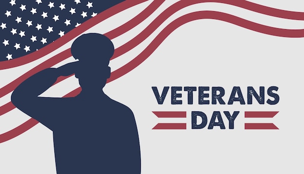 退役軍人記念日 - アメリカ国旗を掲げてアメリカ英雄を祝う