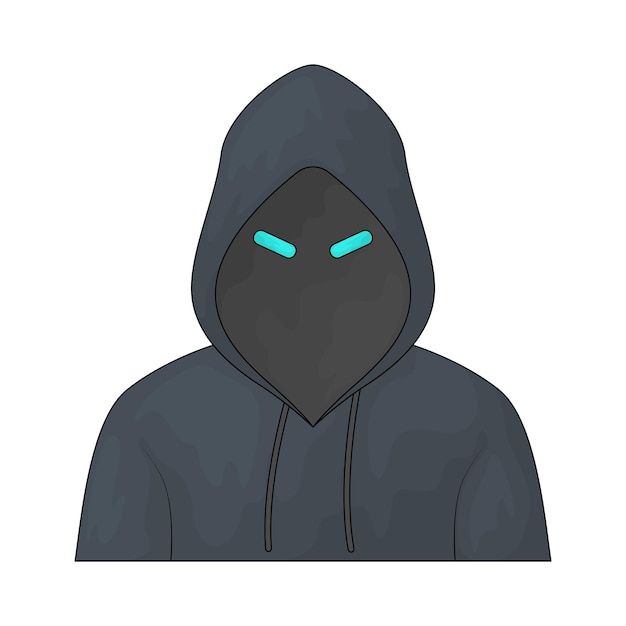 hooded figure