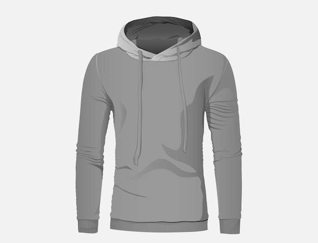 A hoodey jacket in gray
