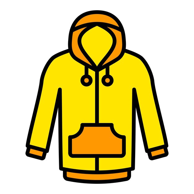 Vector hoodie icon