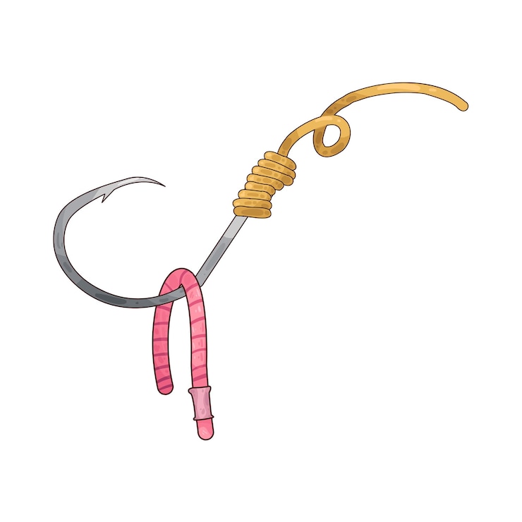 Vector hook illustration