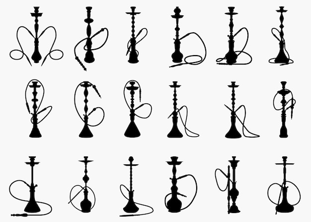 Hookah silhouette