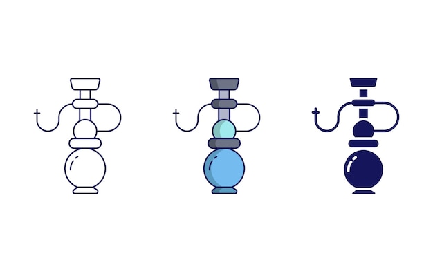 Hookah vector icon