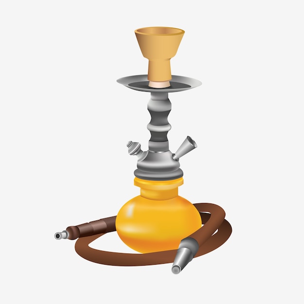 Vector hookah vector illustration