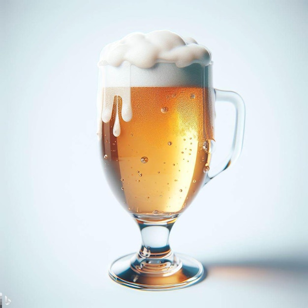 Вектор Векторная иллюстрация hoppy glass pint mug of beer, изолированная на белой иконе emoji обои ale draft