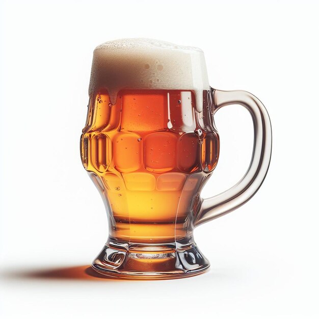 Векторная иллюстрация hoppy glass pint mug of beer, изолированная на белой иконе emoji обои ale draft