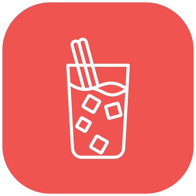 Horchata Vector Illustration Style