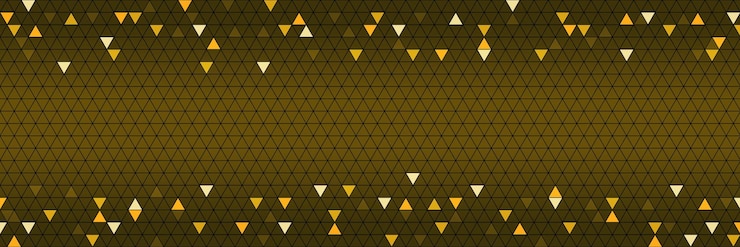 Vector horizontal triangle gold design for pattern and background vector illustration