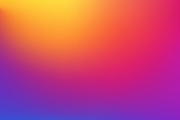 Vector horizontal wide red pink blue blurred background