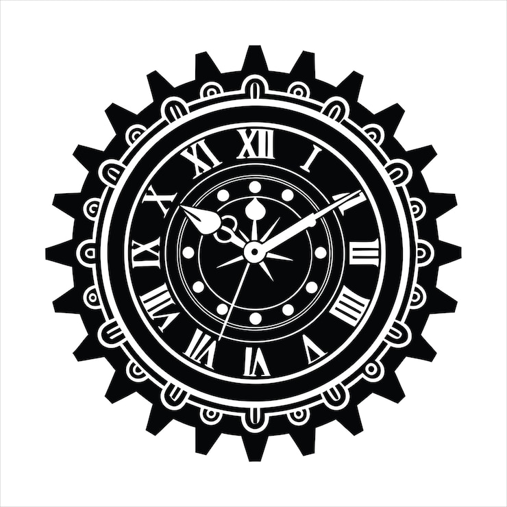 Vector horlogekant svg