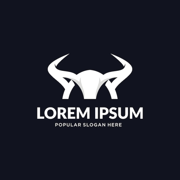 Logo horn bull