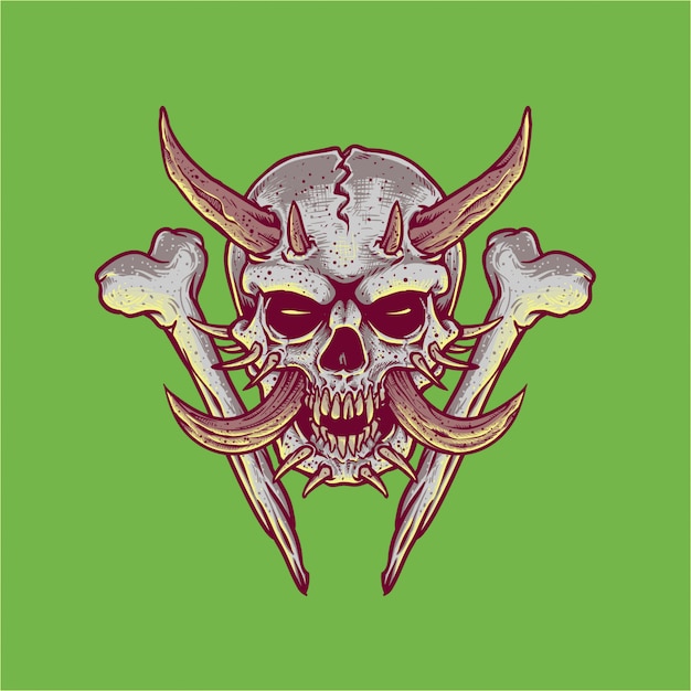 Horned Skull