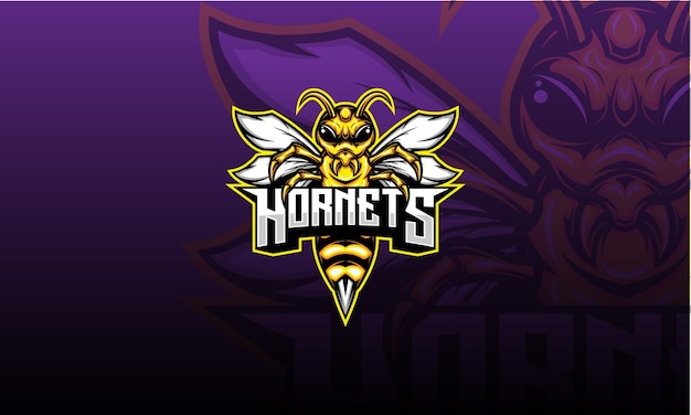 Vector hornet esport-logo