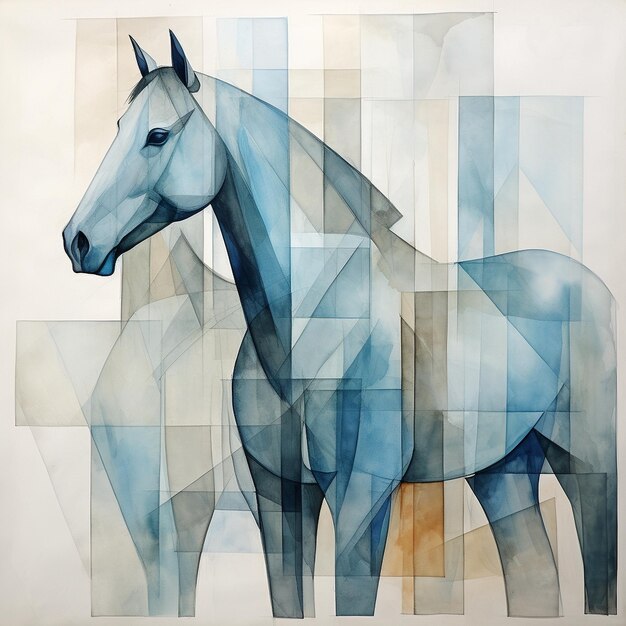 Horse art prints