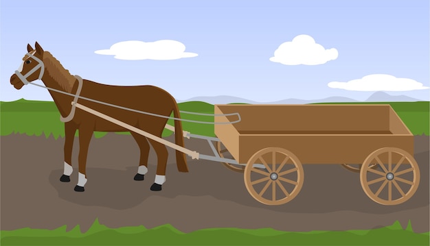 horse cart