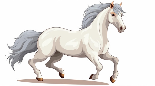 Horse cartoon vector