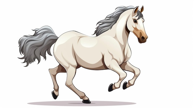 Horse cartoon vector