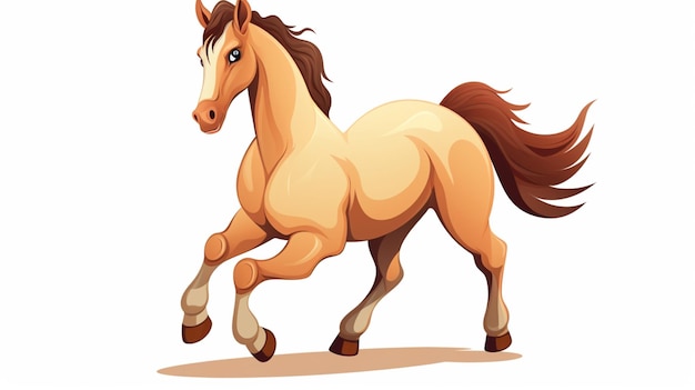 Horse cartoon vector