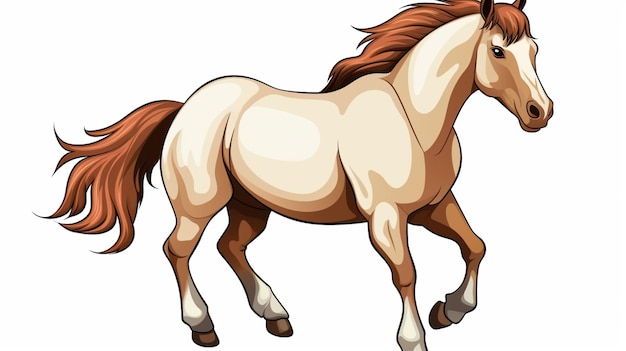 Horse cartoon vector