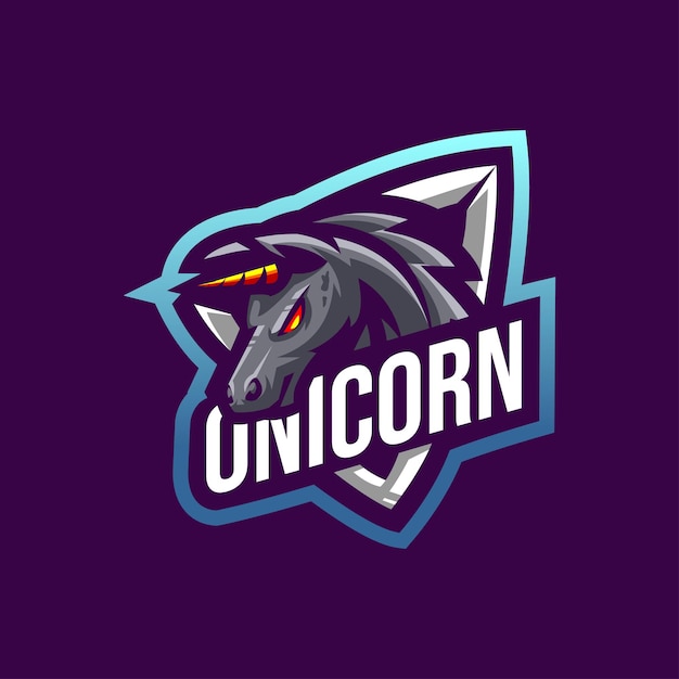 Vector horse esport logo