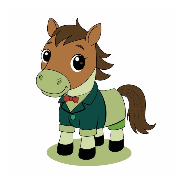 Vector horse illustration concept