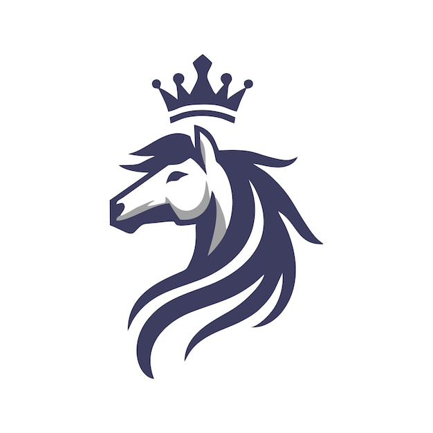 Horse logo concept vector klaar om te gebruiken Horse logo sjabloon