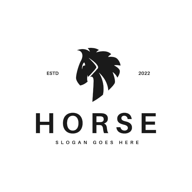 Horse logo design