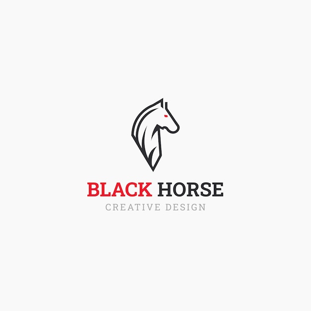 Horse logo design