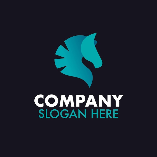 horse logo design