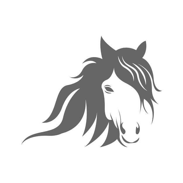 Horse logo icon design