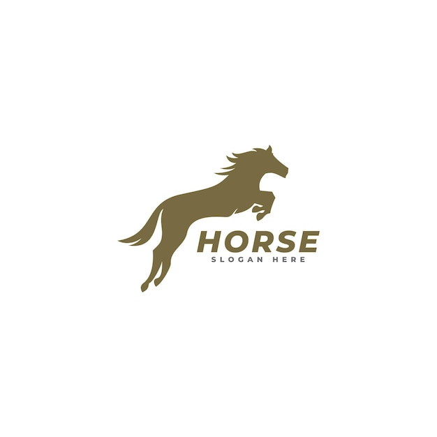 Horse logo icon vector template