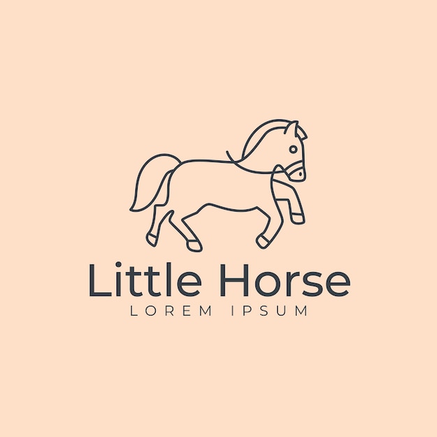 Horse Logo Illustration