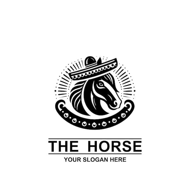 The Horse Logo in the Mexican Style