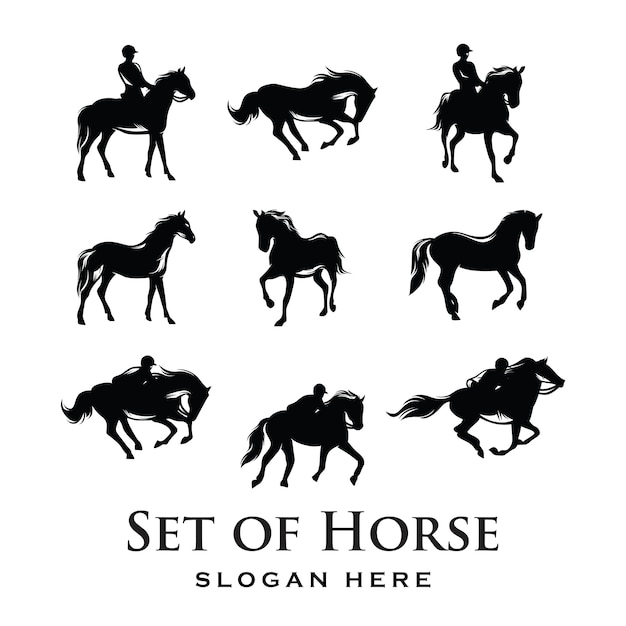 Horse Logo Silhouette