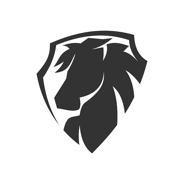 Шаблон логотипа лошади Иконка Иллюстрация Фирменный стиль Изолированная и плоская иллюстрация Векторная графика