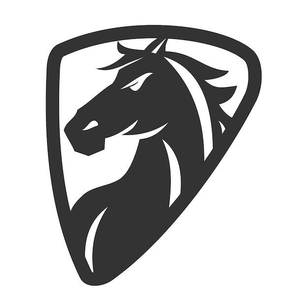 Horse Logo Template Icon Illustration Brand Identity