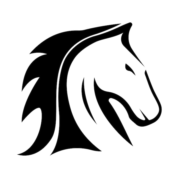 Horse Logo Template Vector illustration design