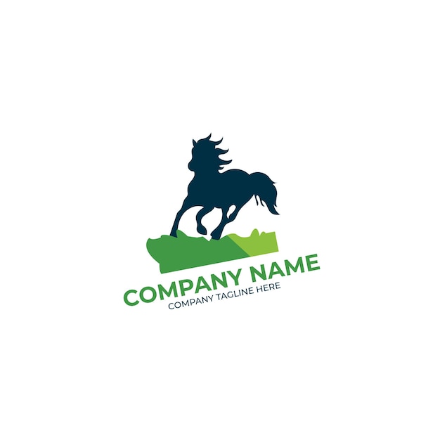 Horse logo template