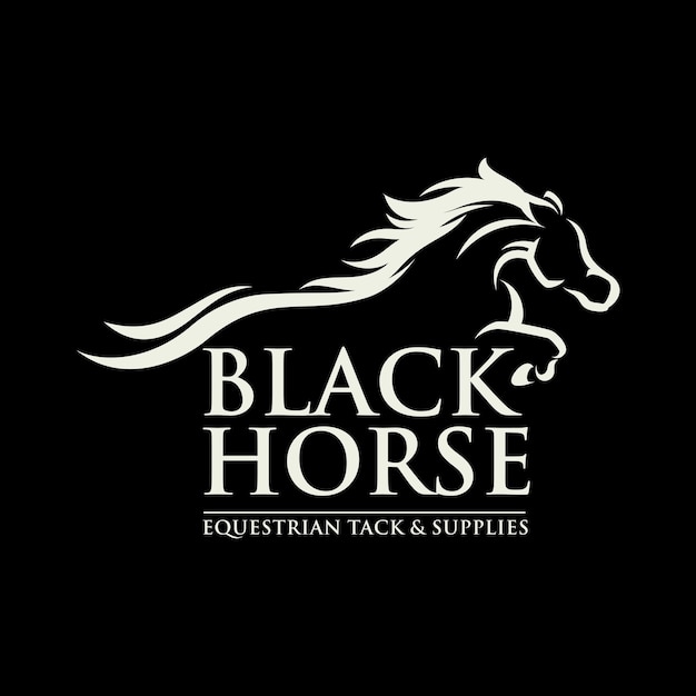 Vector horse logo vector race horse logo inspiration vector