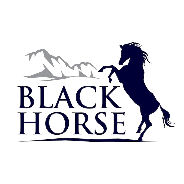 Horse logo vector Race Horse logo Inspiration Vector