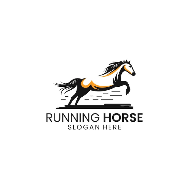 Vector horse logo