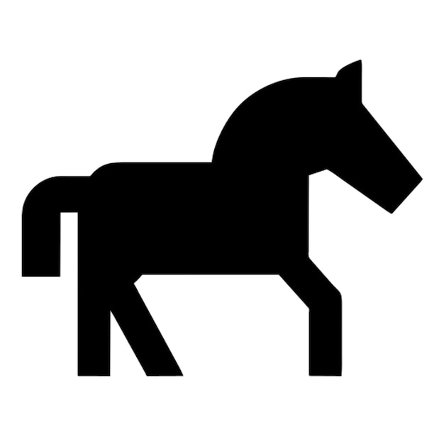 Vector horse pictogram