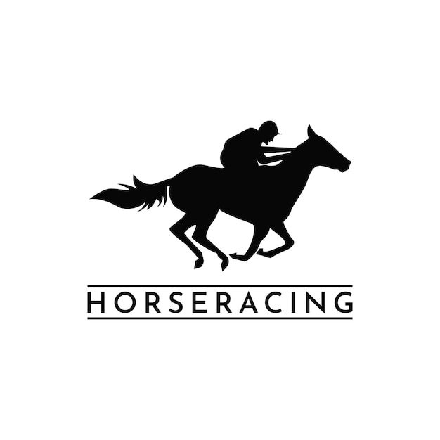 Horse race creative logo design ideas