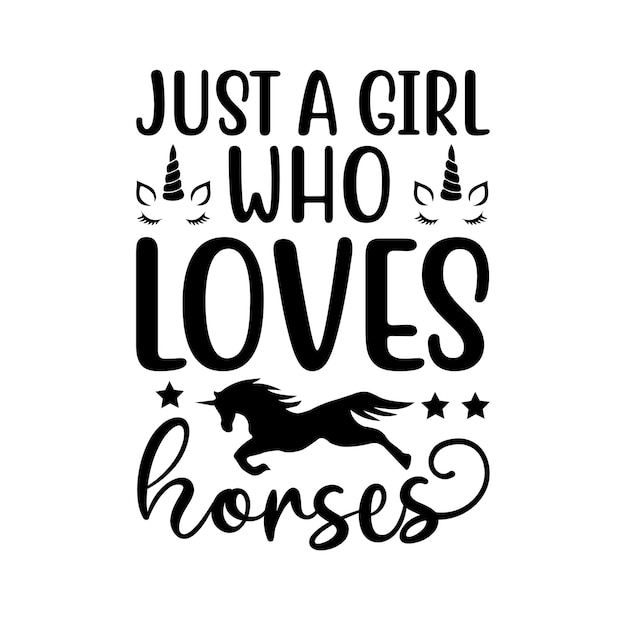 Vector horse svg design cut files